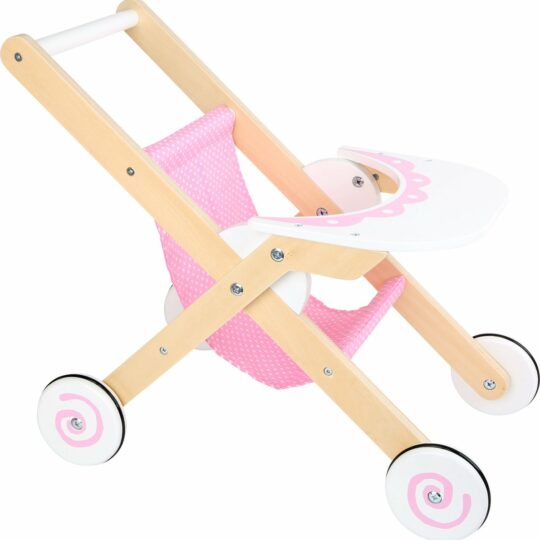 Poppenbuggy Smallfeet met naamknuffel