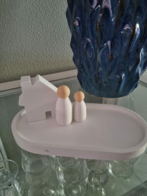Poppetjes Hoera een nieuw huis