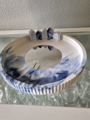 Dutch Blue kaars of waxinelichthouders